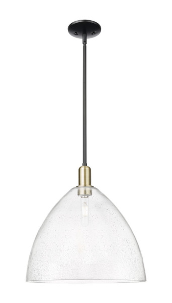 Innovations - 716-1S-BAB-GBD-164 - One Light Mini Pendant - Arcadia - Black Antique Brass