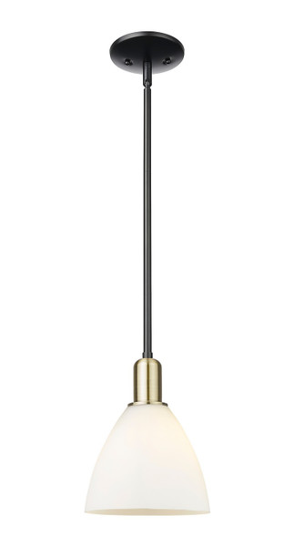 Innovations - 716-1S-BAB-GBD-751 - One Light Mini Pendant - Arcadia - Black Antique Brass