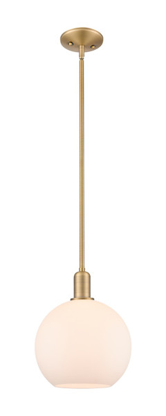 Innovations - 716-1S-BB-G121-10 - One Light Mini Pendant - Arcadia - Brushed Brass