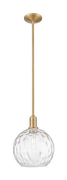 Innovations - 716-1S-BB-G1215-10 - One Light Mini Pendant - Arcadia - Brushed Brass