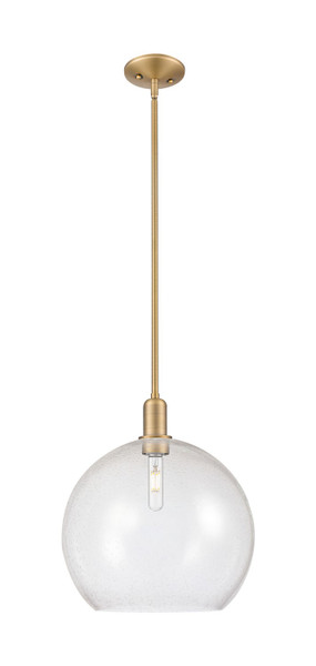 Innovations - 716-1S-BB-G124-14 - One Light Mini Pendant - Arcadia - Brushed Brass