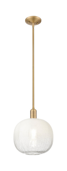 Innovations - 716-1S-BB-G481-10OP - One Light Mini Pendant - Arcadia - Brushed Brass