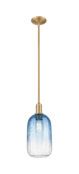 Innovations - 716-1S-BB-G482-7SB - One Light Mini Pendant - Arcadia - Brushed Brass