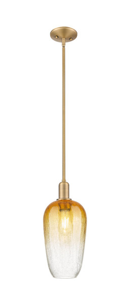Innovations - 716-1S-BB-G484-7AM - One Light Mini Pendant - Arcadia - Brushed Brass