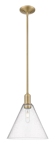 Innovations - 716-1S-BB-GBC-124 - One Light Mini Pendant - Arcadia - Brushed Brass