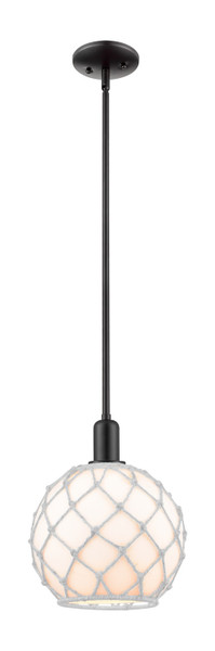 Innovations - 716-1S-BK-G121-10RW - One Light Mini Pendant - Arcadia - Matte Black