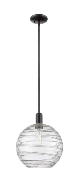 Innovations - 716-1S-BK-G1213-12CL - One Light Mini Pendant - Arcadia - Matte Black