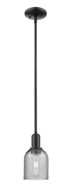 Innovations - 716-1S-BK-G257 - One Light Mini Pendant - Arcadia - Matte Black