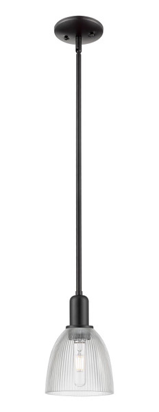 Innovations - 716-1S-BK-G382 - One Light Mini Pendant - Arcadia - Matte Black