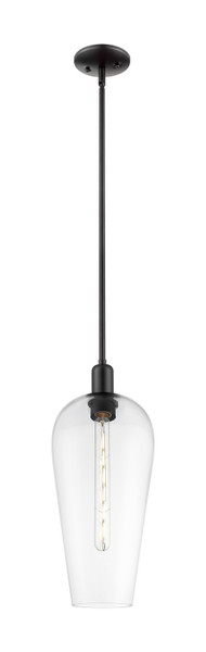 Innovations - 716-1S-BK-G456-8CL - One Light Mini Pendant - Arcadia - Matte Black