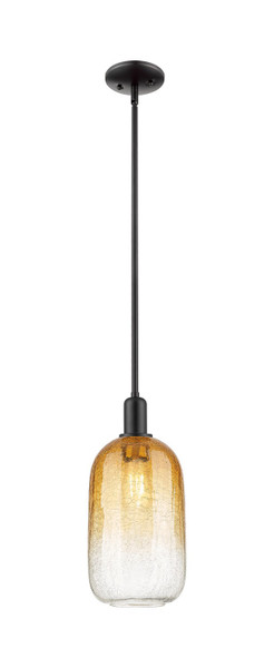 Innovations - 716-1S-BK-G482-7AM - One Light Mini Pendant - Arcadia - Matte Black