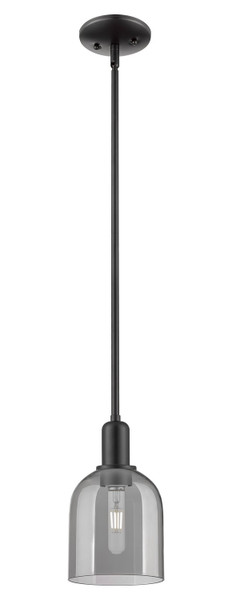 Innovations - 716-1S-BK-G558-6SM - One Light Mini Pendant - Arcadia - Matte Black