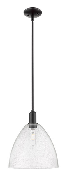 Innovations - 716-1S-BK-GBD-124 - One Light Mini Pendant - Arcadia - Matte Black