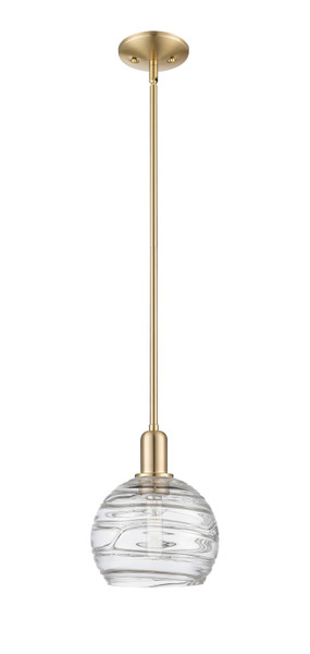 Innovations - 716-1S-CB-G1213-8CL - One Light Mini Pendant - Arcadia - Champagne Bronze