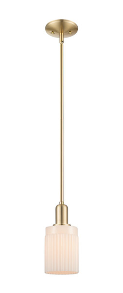 Innovations - 716-1S-CB-G341 - One Light Mini Pendant - Arcadia - Champagne Bronze