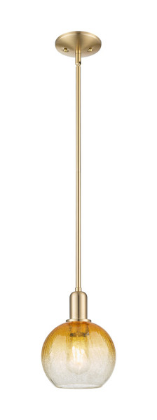 Innovations - 716-1S-CB-G483-8AM - One Light Mini Pendant - Arcadia - Champagne Bronze