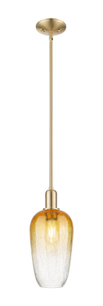 Innovations - 716-1S-CB-G484-7AM - One Light Mini Pendant - Arcadia - Champagne Bronze