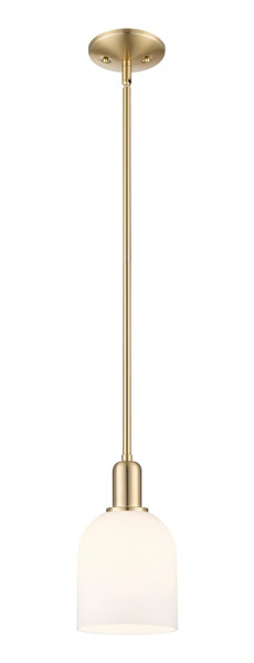 Innovations - 716-1S-CB-G558-6GWH - One Light Mini Pendant - Arcadia - Champagne Bronze