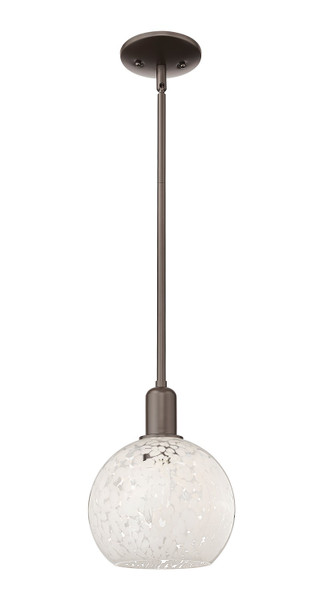 Innovations - 716-1S-OB-G1216-8WM - One Light Mini Pendant - Arcadia - Oil Rubbed Bronze