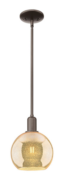Innovations - 716-1S-OB-G128-8 - One Light Mini Pendant - Arcadia - Oil Rubbed Bronze