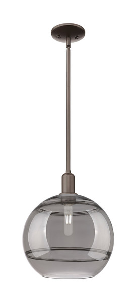 Innovations - 716-1S-OB-G556-12SM - One Light Mini Pendant - Arcadia - Oil Rubbed Bronze