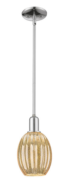 Innovations - 716-1S-PC-G459-6ME - One Light Mini Pendant - Arcadia - Polished Chrome