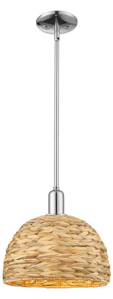 Innovations - 716-1S-PC-RBD-12-NAT - One Light Mini Pendant - Arcadia - Polished Chrome