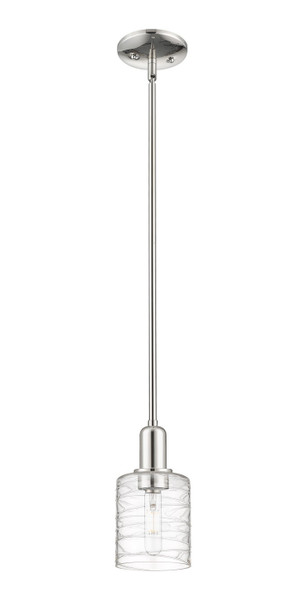 Innovations - 716-1S-PN-G1113 - One Light Mini Pendant - Arcadia - Polished Nickel