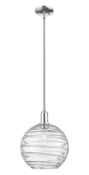 Innovations - 716-1S-PN-G1213-12CL - One Light Mini Pendant - Arcadia - Polished Nickel