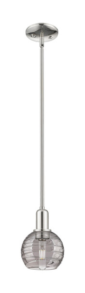 Innovations - 716-1S-PN-G1213-6SM - One Light Mini Pendant - Arcadia - Polished Nickel