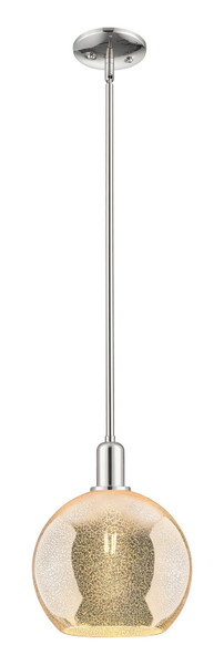 Innovations - 716-1S-PN-G128-10 - One Light Mini Pendant - Arcadia - Polished Nickel