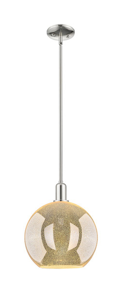 Innovations - 716-1S-PN-G128-12 - One Light Mini Pendant - Arcadia - Polished Nickel