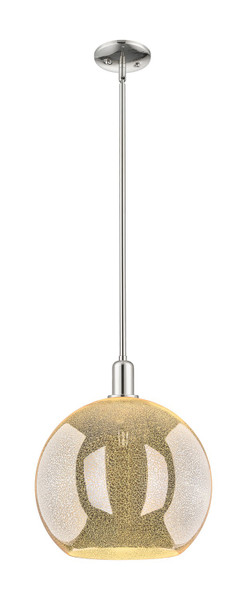 Innovations - 716-1S-PN-G128-14 - One Light Mini Pendant - Arcadia - Polished Nickel