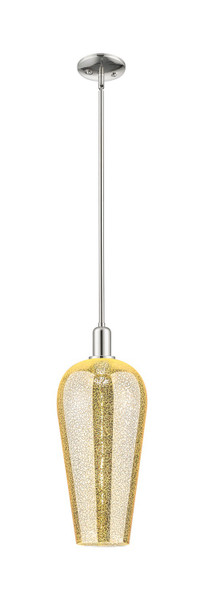 Innovations - 716-1S-PN-G456-8ME - One Light Mini Pendant - Arcadia - Polished Nickel