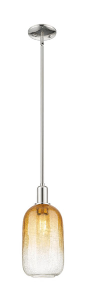 Innovations - 716-1S-PN-G482-7AM - One Light Mini Pendant - Arcadia - Polished Nickel