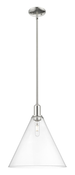 Innovations - 716-1S-PN-GBC-162 - One Light Mini Pendant - Arcadia - Polished Nickel