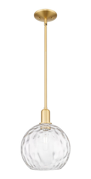 Innovations - 716-1S-SG-G1215-10 - One Light Mini Pendant - Arcadia - Satin Gold