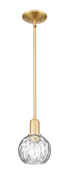 Innovations - 716-1S-SG-G1215-6 - One Light Mini Pendant - Arcadia - Satin Gold