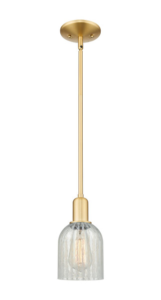 Innovations - 716-1S-SG-G2511 - One Light Mini Pendant - Arcadia - Satin Gold