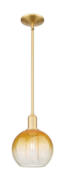 Innovations - 716-1S-SG-G483-8AM - One Light Mini Pendant - Arcadia - Satin Gold