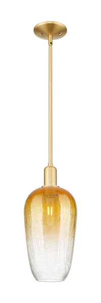 Innovations - 716-1S-SG-G484-7AM - One Light Mini Pendant - Arcadia - Satin Gold