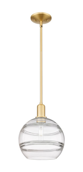 Innovations - 716-1S-SG-G556-10CL - One Light Mini Pendant - Arcadia - Satin Gold