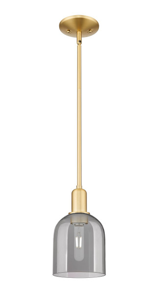 Innovations - 716-1S-SG-G558-6SM - One Light Mini Pendant - Arcadia - Satin Gold