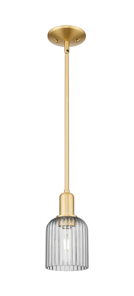 Innovations - 716-1S-SG-G559-5SM - One Light Mini Pendant - Arcadia - Satin Gold