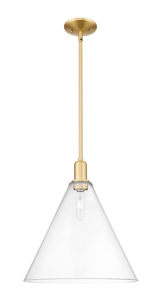 Innovations - 716-1S-SG-GBC-162 - One Light Mini Pendant - Arcadia - Satin Gold