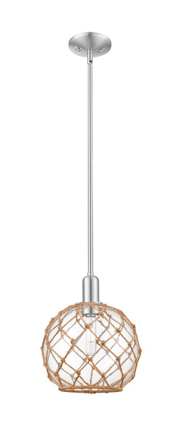 Innovations - 716-1S-SN-G122-10RB - One Light Mini Pendant - Arcadia - Brushed Satin Nickel
