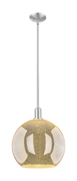 Innovations - 716-1S-SN-G128-14 - One Light Mini Pendant - Arcadia - Brushed Satin Nickel