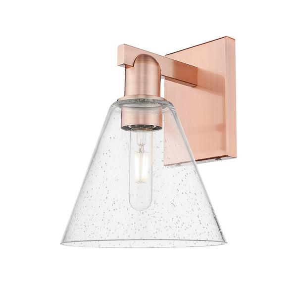 Innovations - 716-1W-AC-GBC-84 - One Light Wall Sconce - Arcadia - Antique Copper