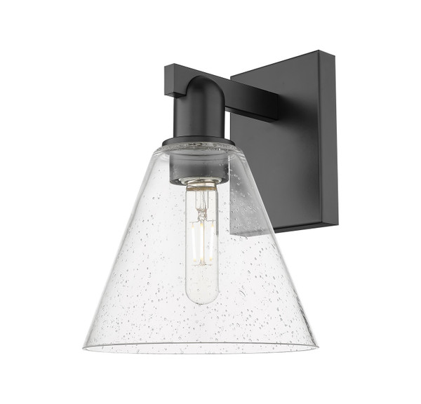 Innovations - 716-1W-BK-GBC-84 - One Light Wall Sconce - Arcadia - Matte Black