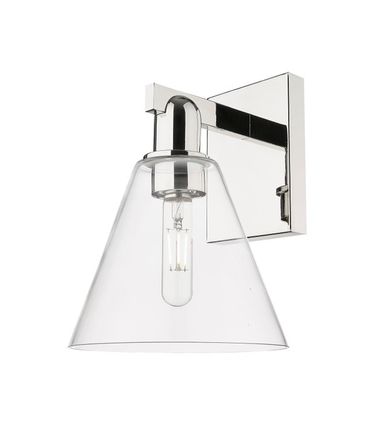 Innovations - 716-1W-PN-GBC-82 - One Light Wall Sconce - Arcadia - Polished Nickel